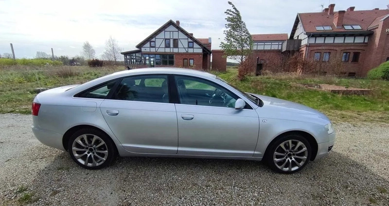 Audi A6 cena 22900 przebieg: 335000, rok produkcji 2004 z Karlino małe 704